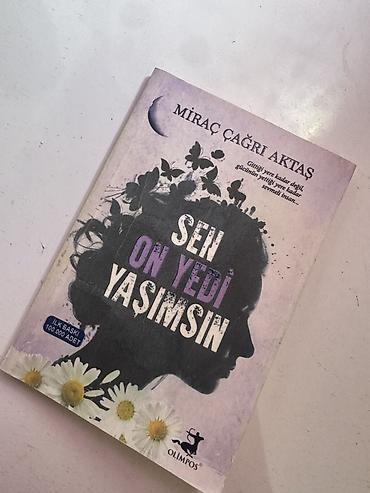tilov çantası: Məhsul: Kitab – “Sen On Yedi Yaşımsın” Müəllif: Miraç Çağrı Aktaş — 1
