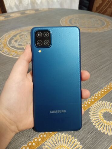 вытяжка 1000 куб м: Samsung Galaxy A12, 32 GB, rəng - Göy, İki sim kartlı
