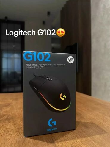 Mauslar: Logitech G102 LIGHTSYNC RGB Oyun Siçanı – TƏZƏ QUTUDA Qiymət: cəmi 35₼