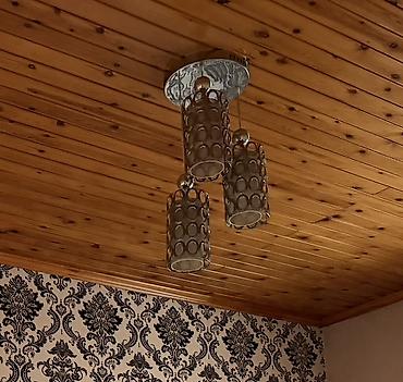 divar bralari: Çılçıraq, 3 lampa, Metal — 1