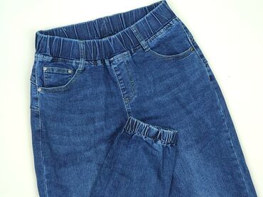markowe dżinsy: Material trousers for women, size L (EU 40)