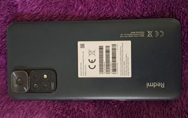 Xiaomi: Xiaomi Redmi Note 11S, 8 GB, rəng - Qara, 
 Düyməli, Sensor, Barmaq izi