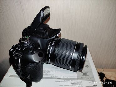 canon adapter: Canon EOS 700D + ef-s 18-55 is STM Adapter, usb snur, kitabi