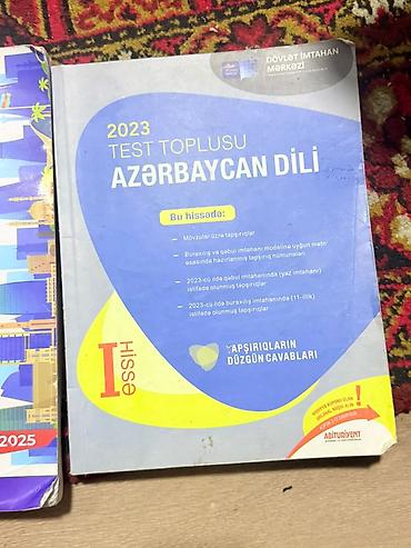 Testlər: Azərbaycan dili Testlər 11-ci sinif, DİM, 1-ci hissə, 2024 il — 2