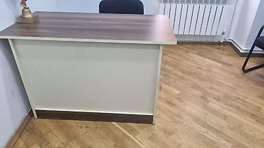 reception stolu satilir: Tecilir satilir ofis mebeli. 1-2gunə cixmalidi — 4
