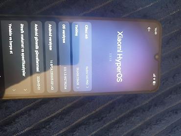 xioami 14: Xiaomi 14 Pro, 256 GB, rəng - Göy, 
 Zəmanət — 1