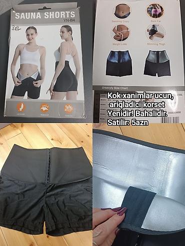 idman sort: Şort, 3XL, rəng - Qara — 1