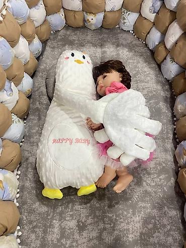 dost: 🧸 Poduşka-Oyuncaq “Uşaq yatızdıran pultlu – 63 sm (qucaqlayan) — 5