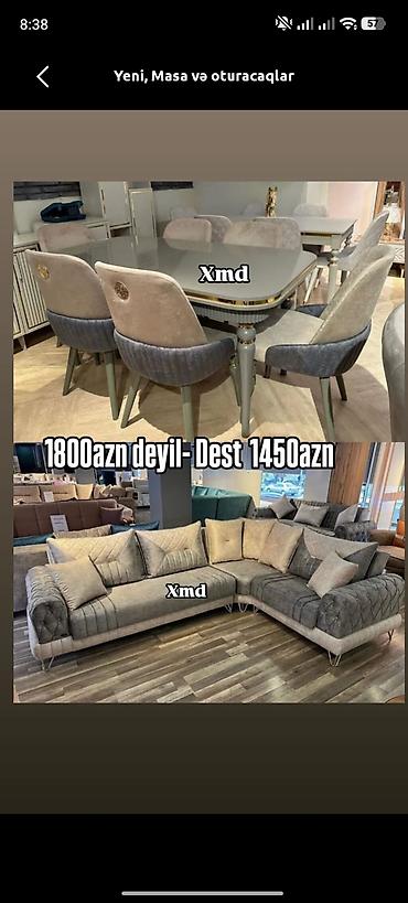 ruminya mebelleri: Yeni, Künc divan, Qonaq otağı üçün, Açılmayan — 1