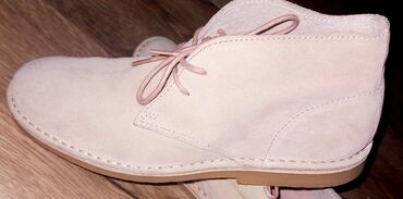 Botinkalar: Bej rəngli süet desert çəkmələri -Yenidir geyinilmeyib.(xaricden — 6