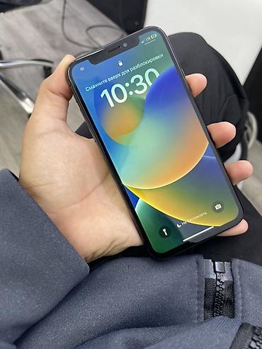 IPhone X, Б/у, 64 ГБ, Space Gray