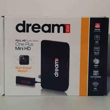 dreamstar a4 android tv box: DreamStar One Plus Mini HD Tuner, Kabelsiz, Tarelkasız, Antensiz Wifi
