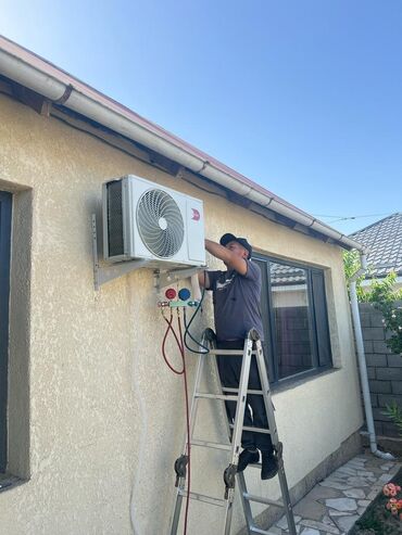 Установка кондиционеров: Сплит‑система и вентиляция — монтаж «под ключ» - Установка настенных — 32