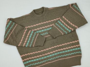 pięć lat w paski bluza w paski świat: Sweter damski, rozmiar 5XL