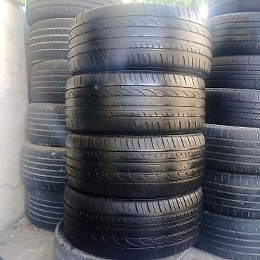 disk satisi: 245 45 R17 kamplekt təkərlər 4ədəd yaxşı vəziyyətdə təkərlərde heç — 2