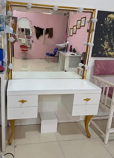 Salon, tibbi mebel dəsti: ✔️150 man(Masazır). Salon üçün güzgülü, işıqlı mebel. Təcili satılır — 1