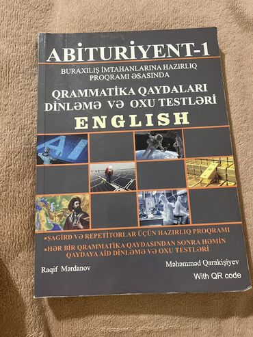 test imtahan calismalari pdf: Ingilis dili, qayda ve testler kitabi, Mehemmed Qarakisiyev, listening