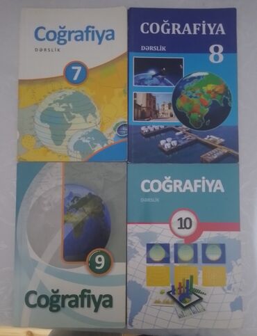 Книги, журналы, CD, DVD: Coğrafiya kitabları 7,8,9,10