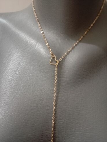 Setovi nakita: Set elegantnih ogrlica – zlatni ton - Ogrlica sa leptirićem: nežan — 2