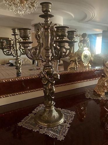 Digər biznes avadanlığı: Bürünc bronza şamdan. 350azn. yenidir istifadə edilməyib. 6 — 1