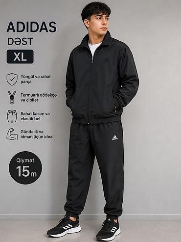 İdman dəsti, Adidas, XL, rəng - Qara