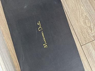 профессор зима: Сапоги, 40, Massimo Dutti, Новый, цвет - Черный — 1