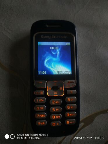смартфоны sony ericsson: Sony Ericsson J220i, Жаңы, түсү - Көк, 1 SIM