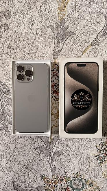 Apple iPhone: IPhone 15 Pro Max, Б/у, 256 ГБ, Natural Titanium, Коробка, 89 % — 7