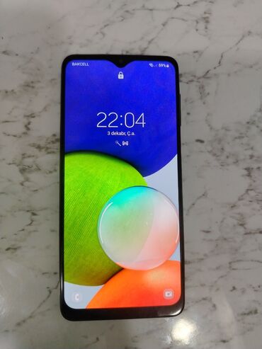 Samsung: Samsung Galaxy A22, 64 GB, rəng - Qara, Düyməli, Sensor, Barmaq izi