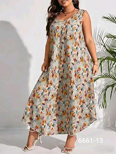 bata rs: Letnja maxi haljina bez rukava – Emi Moda, Made in Italy - Kroj — 7