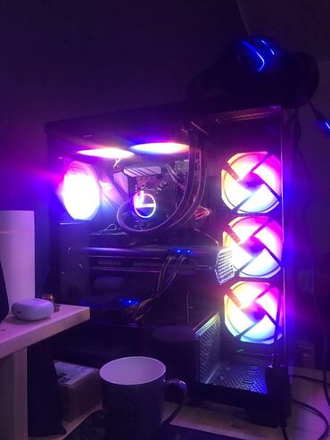 Masaüstü kompüterlər və iş stansiyaları: Gaming PC Ryzen 7, RX5700XT Oyun kompüteri, ikinci əl. Parametrlər