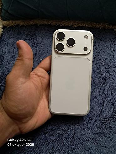 irşad infinix note 30 pro: IPhone 17 Pro, 256 GB, Natural Titanium, Simsiz şarj — 4