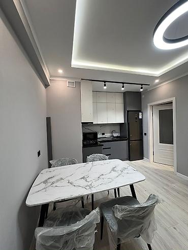 Долгосрочная аренда квартир: 2 комнаты, С мебелью полностью — 1