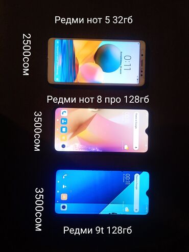 tecno spark 6: Redmi, Redmi Note 8 Pro, Колдонулган, 128 ГБ, түсү - Ак, 1 SIM, 2 SIM