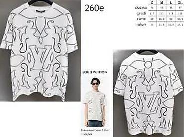 Majice: Men's T-shirt Louis Vuitton, bоја - Crna — 28