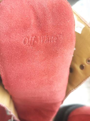 off white: Ботинки Off-White Suede Hiking Boots (Оригинал) • Продаю редкие — 3