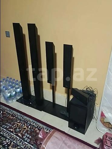 ev kinotiyatri: Ev kinoteatrı akustik sistemi – 5.1 kanal - Dəst: 4 ədəd hündür — 2