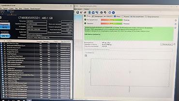 ssd: Накопитель для ПК, Б/у, Crucial, SSD, 512 ГБ, 2.5", Для ПК — 4
