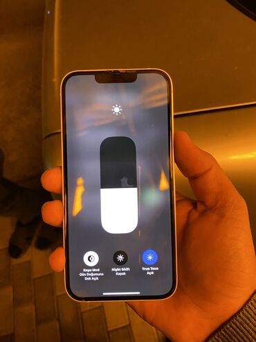 Apple iPhone: IPhone 13, 128 GB, Starlight, Face ID, Sənədlərlə