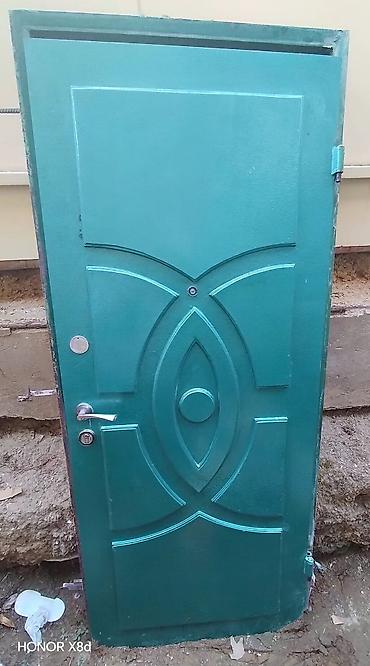 qapi ustu: Metall giriş qapısı - Material: polad/metal konstruksiya - Rəng — 1