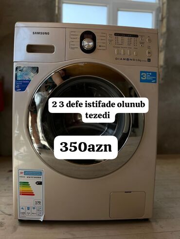 Soyuducular: Paltaryuyan maşın Samsung, 6 kq, İşlənmiş, Avtomat, Qurutma var, Kredit yoxdur, Ünvandan götürmə