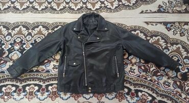 женские куртки из эко кожи: Кожаная куртка, Косуха, Эко кожа, Оверсайз, XL (EU 42)