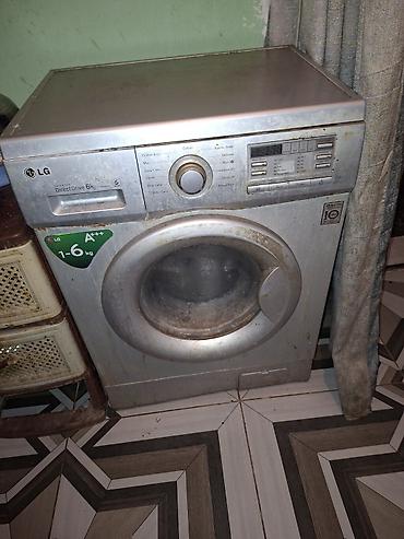 avto siqnalizasiya: Paltaryuyan maşın LG, 6 kq, İşlənmiş, Avtomat, Qurutmasız — 2