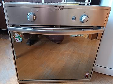 ariston pitiminutka: Hotpoint Ariston quraşdırılan qaz/elektrik sobası — model CISFBG IX/HA — 1