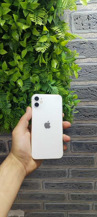 flaşh kart: IPhone 11, 64 GB, White Titanium, Zəmanət, Kredit, Simsiz şarj
