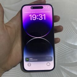 купить 8 плюс айфон бу: IPhone 14 Pro, Б/у, 128 ГБ, Deep Purple, Чехол, 83 %