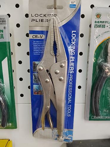 Зажимные клещи (locking pliers) 10" / 250 мм - Тип: тиски-струбцины с