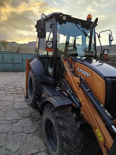 ekskavatör: CASE 570SV ekskavator-yükləyici — 2