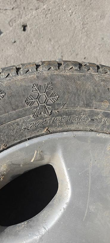 полик 5 д: Зимнее колесо в сборе: шина + литой диск.1 шт 225/65/R17 — 2