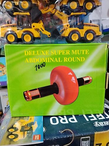 Спорт жана эс алуу: Ролик для пресса DELUXE SUPER MUTE Abdominal Round. - Тихий ход — 1